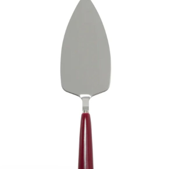 NIB Noon &‎ Moon Pie Server | Cherry Lacquer Handle | Stainless Steel Blade - Picture 2 of 2